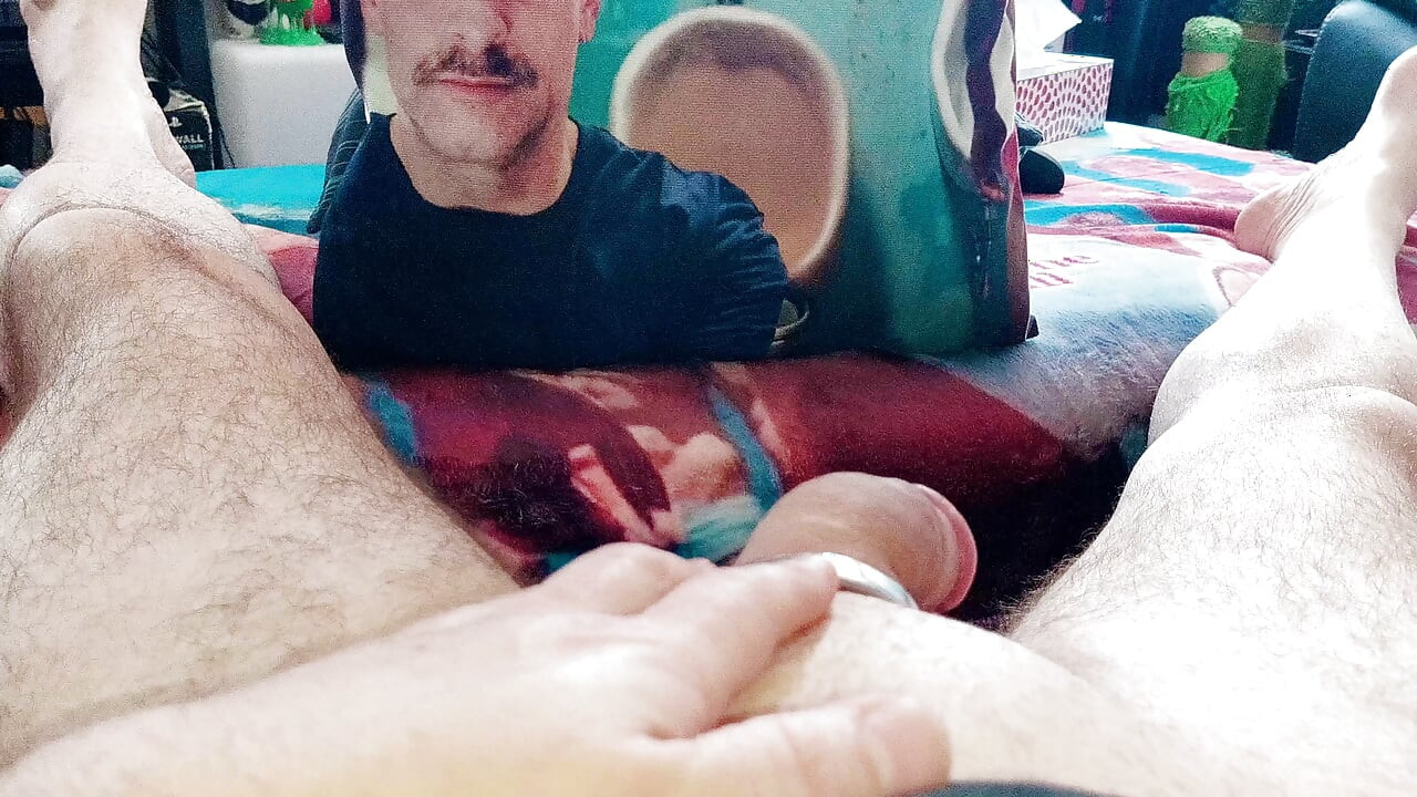 phil the CockSucker gooning Solo masturbating,big dick , gay man