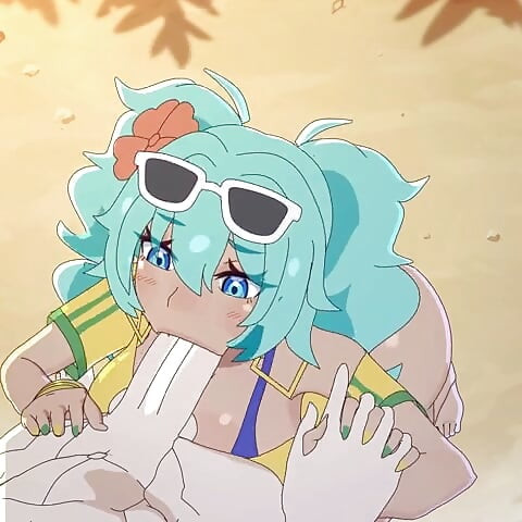 Brazilian Miku dengan senang menghisap dan menunggangi kontol ini
