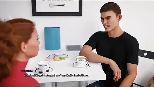 Lust academy #8: faith gave me a massage, Adelle is almost nude at the club