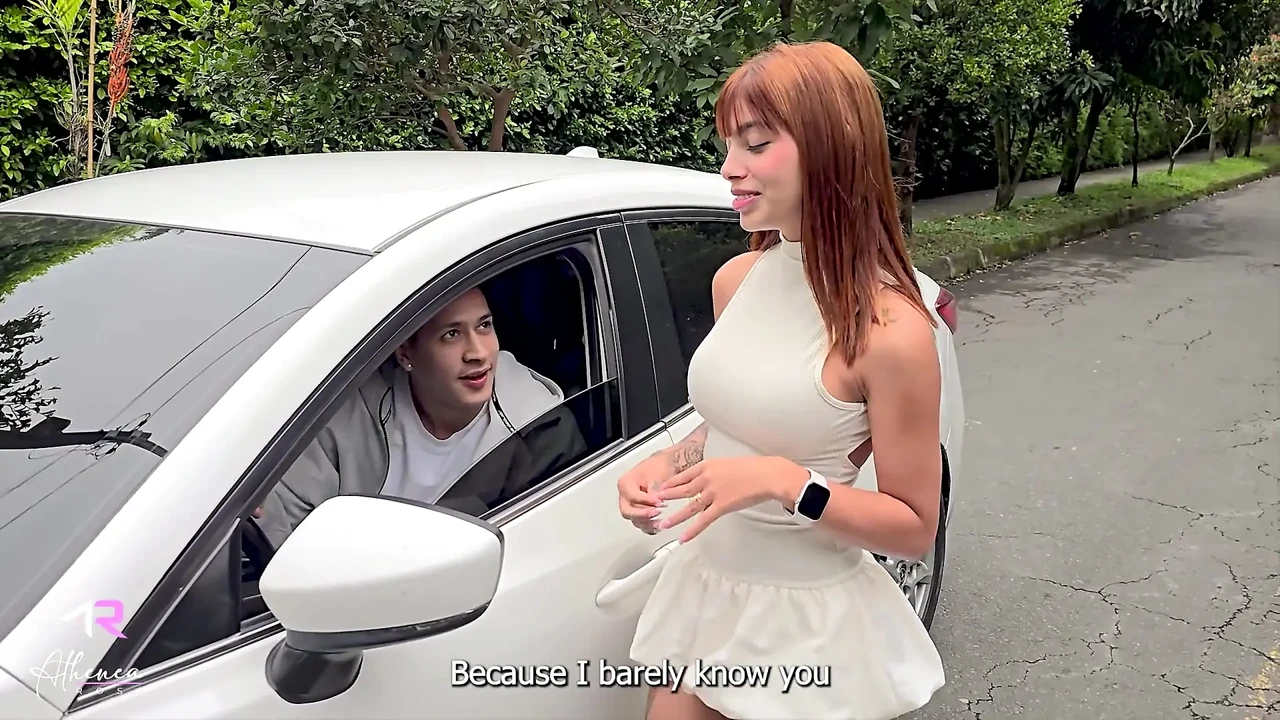 A Petite Street Vendor Is Picked up on the Street by a Rich Guy - Athenea Rose and Max Betancur