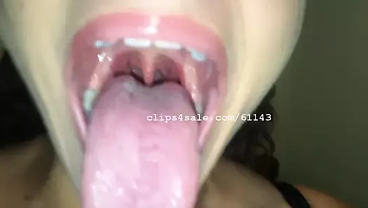Mouth Fetish - Annie Arbor Mouth Video 3