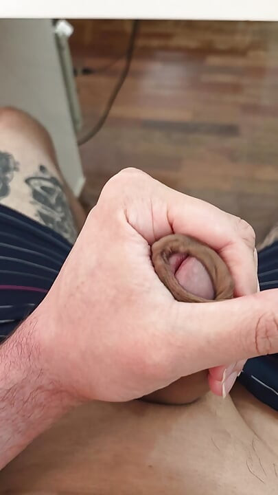 Min penis är väldigt saftig