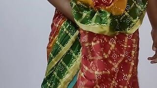 Gunjan Masterbate in saree