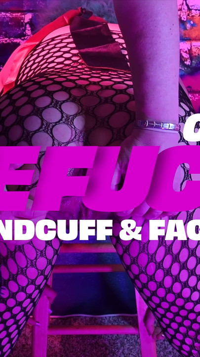 Amateur Gets Handcuffed and Face Fucked