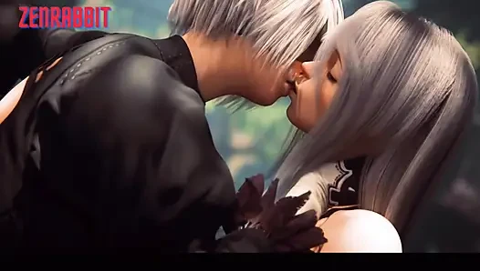 Female Characters' Fuck Anthology in Nier Automata Uncensored 3D Hentai 2026