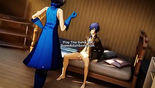 Gadis Asia mengajari pria amatir cara membuatnya muncrat - 3d realistis tanpa sensor