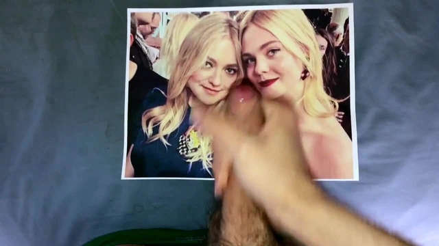 Elle & Dakota Fanning cum tribute 2