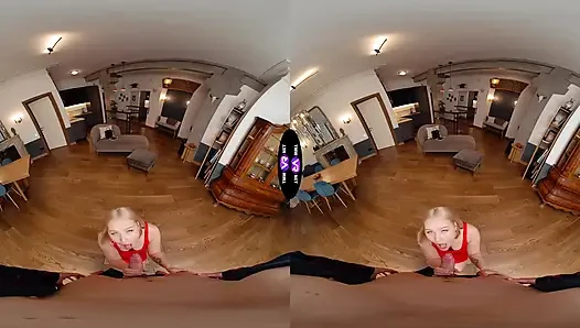 Sara bork zahlt miete mit ihrem mund und bekommt eine gesichtsbesamung - teenMegaWorld