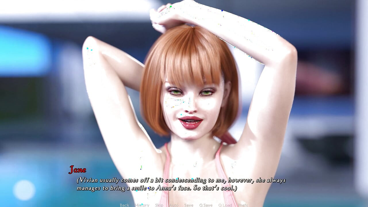 Having a Hard Time Fg 11 - Shemale Jane Strokes Her Dick and Fingers Herself Thinking of Marianne