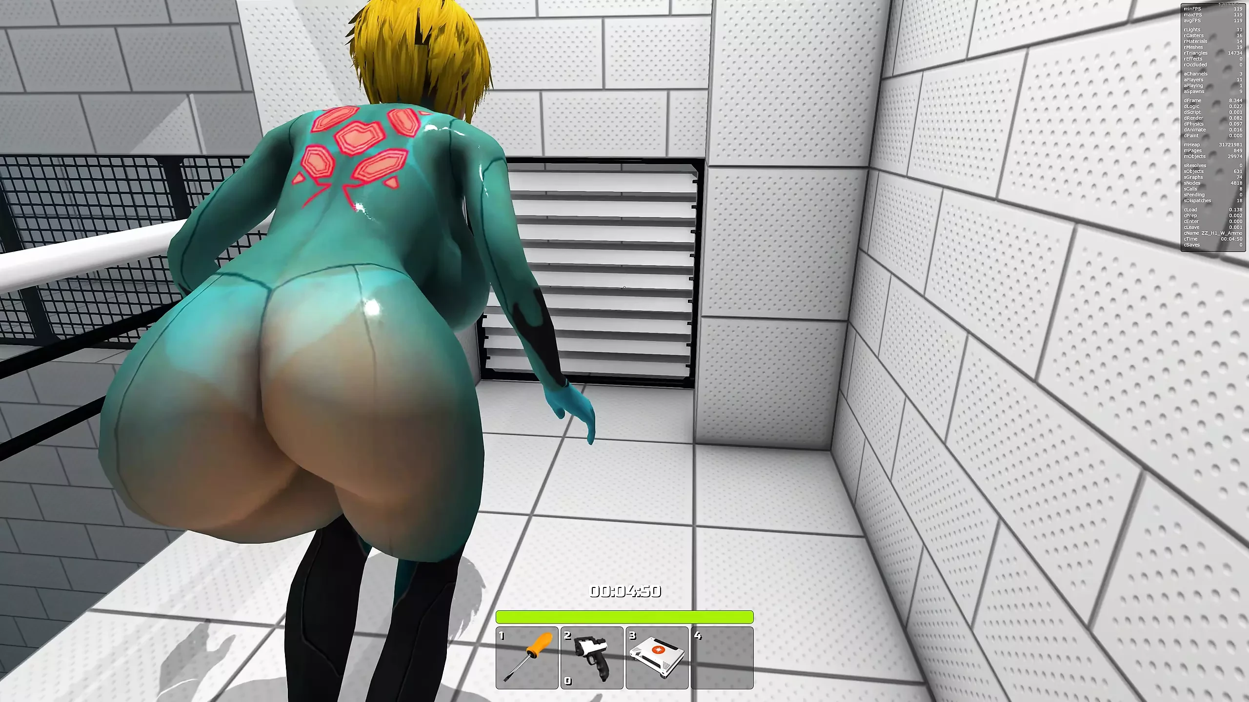 Låt oss spela - Haydee 2, Young Samus (Metroid) mod, spel, inga kommentarer