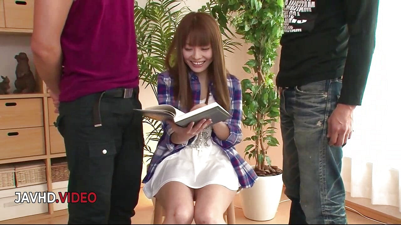 Anri sonozakis wilder asiatischer dreier-creampie