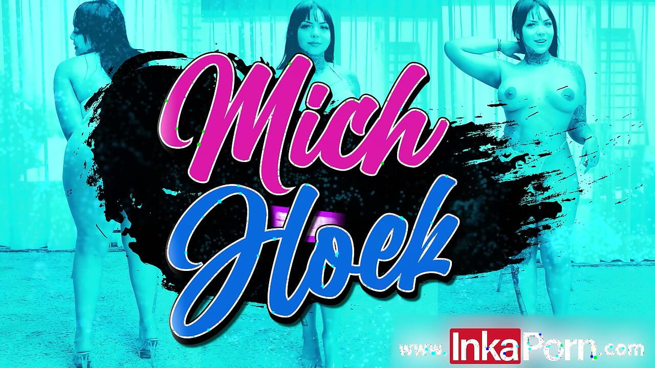 INKA PORNO – Michelle Hoek, eine schöne venezolanische Frau mit tätowiertem Körper, masturbiert und zeigt ihre dicke, fleischige Vagina