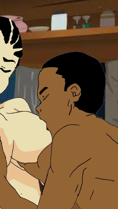 Spectacular moment from "Fucking the new African Housemaid When i travelled home to Africa"