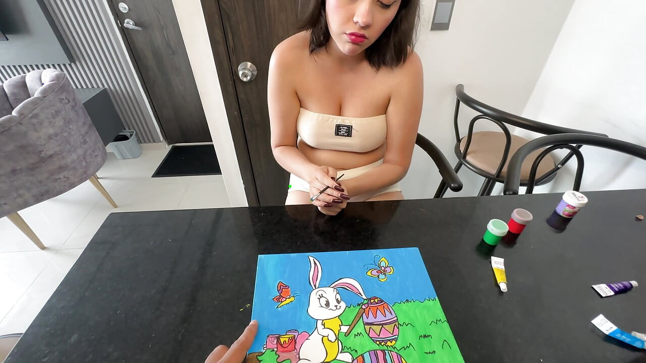Horny Stepdad Reprimands His Small Ass Stepdaughter with a Hard Fuck.