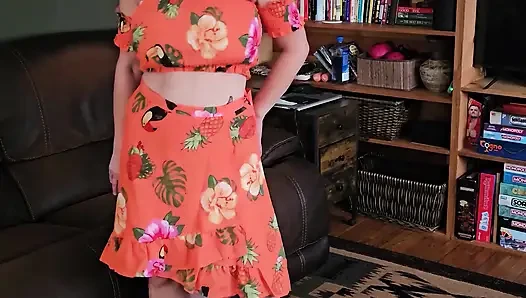 Watch what MOMMY likes to do when She is at Home Alone