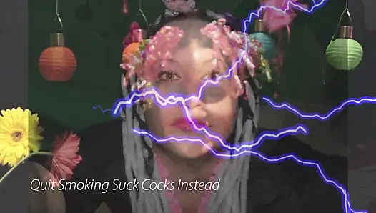Aufhören, zu rauchen, lutschen sie stattdessen schwänze
