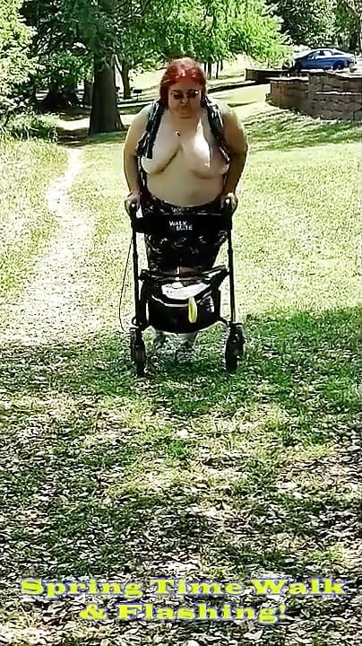 A Spring Walk and Flashing Adventure!