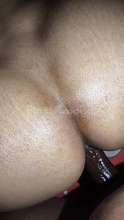 POV 근접 촬영 후 후배위 스타일 오일 마사지