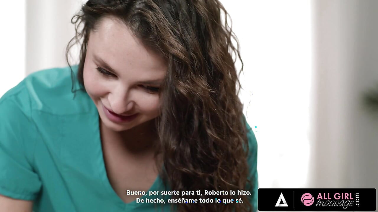 ALL GIRL MASSAGE - massagista gostosa Liz Jordan mostra quem dar as massagens perfeitas