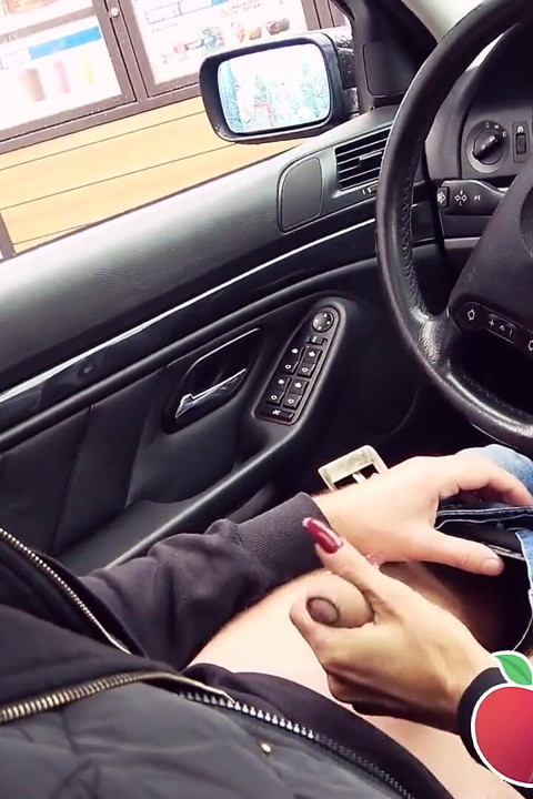 Hot cock sucking at the drive thru by Sidney Dark!