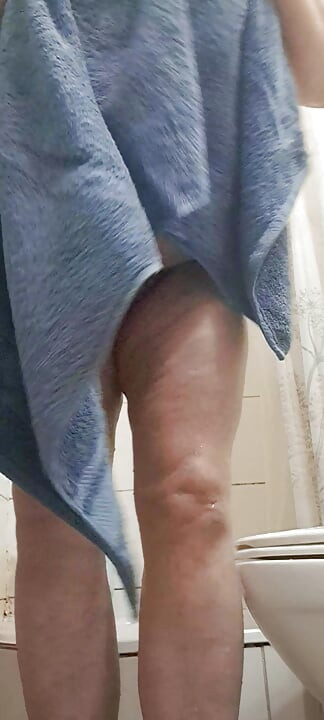 stepmother washing hair and body