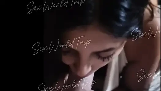 SexWorldTrip - I Love Latina - Horny Mexicana Teen Amateur Blowjob - Sexy Sensual homemade sucking - Dick in mouth