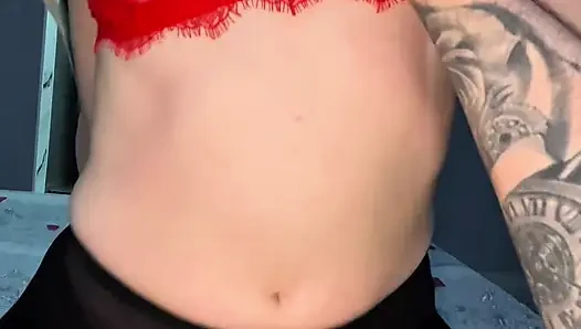 She asked me to give her a massage, but I couldn't resist and fucked her.