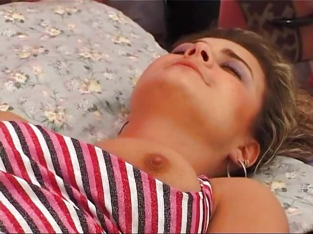 Cute girl goes form masturbation to sucking cock