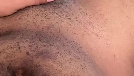 Waiting for my friend so I can clean and shave my body