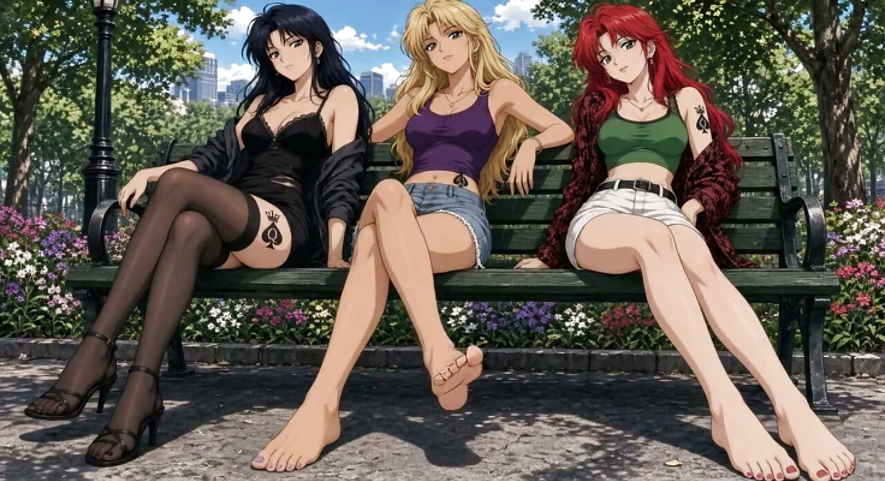 Queen Of Spades And Feet Anime (Erotic AI Arts)