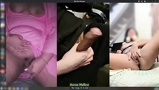 esex threesome with pinay and brazil egirls on discord video call cumming and squirting together