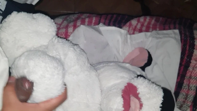 Fucking my plushie