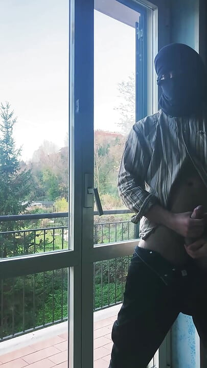 I masturbate in front of the window hoping someone will see me