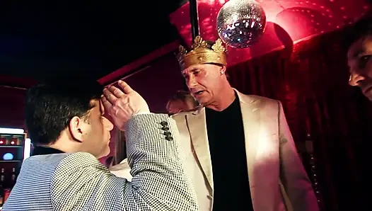 King Of Scotland Duncan celebrates great victory