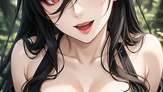 Feindliche Hexe und Futa-Soldatin Verbotener Hentai-Fick