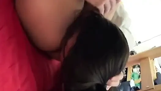 Francesca palma genießen mit 2 großen schwänzen
