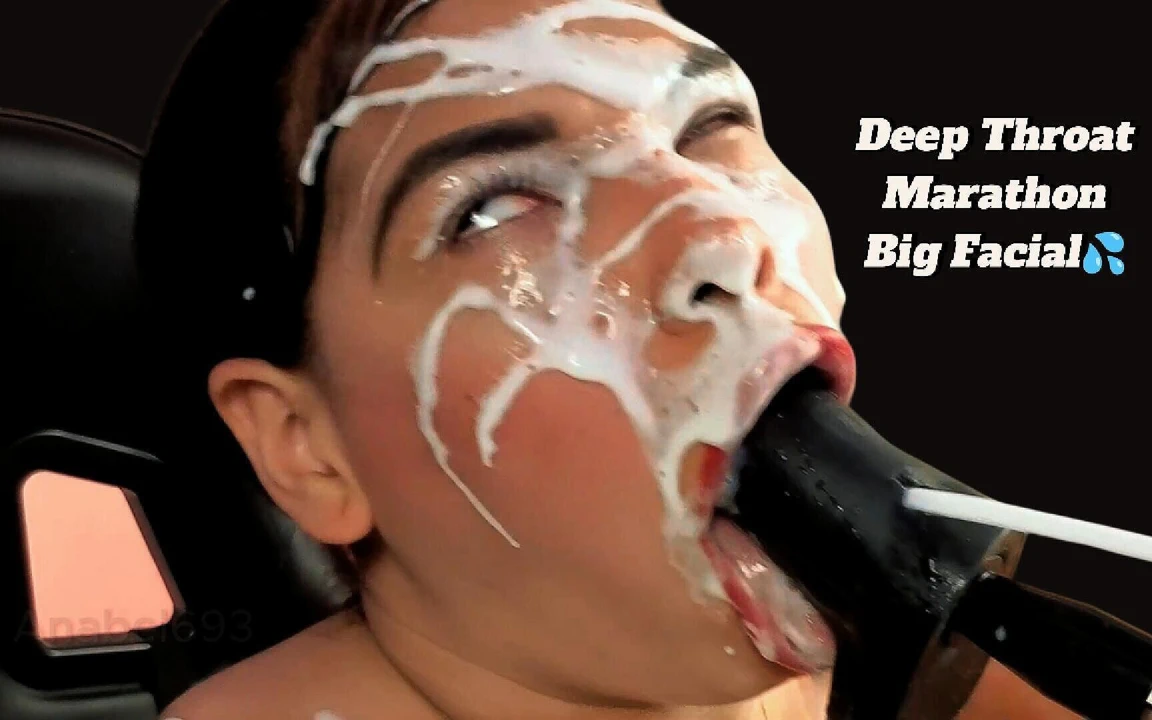 马拉松式深喉难度“幸福结局, 精液洒在我漂亮的脸上”
