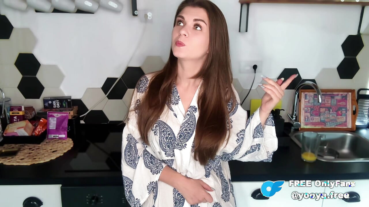 Taboo Stepmother's Boner Shocked her Stepson while masturbating her big cock
