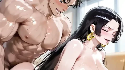 Кёгоку (конан) X Хэнкок (Op)