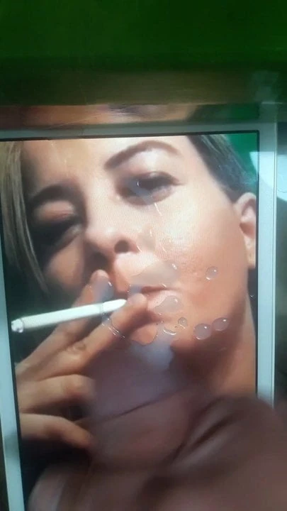 Tribute for smoking slut