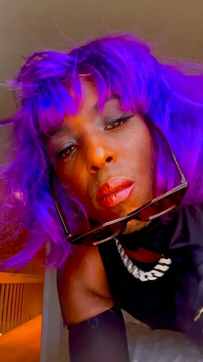 Private Collection Black Sissy Cross Dresser Ball Drainer 1