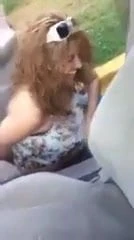 Outside of the car