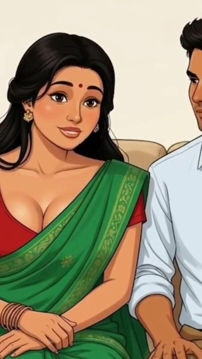 Kulit India lembut di bawah sentuhannya saat dia merawat segalanya -AI Generated | Klip 1