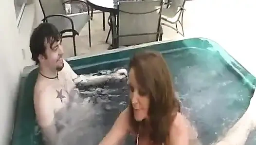 College Boys in the Hot Tub
