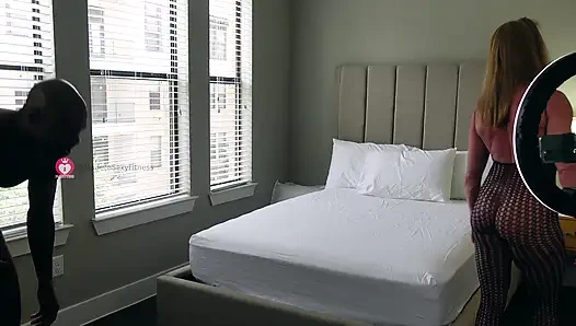 Мой большой черный член дарит мне послеобеденное наслаждение