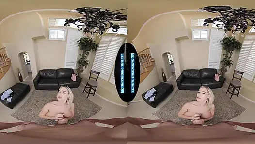 LETHAL HARDCORE VR - İri Memeli Güzel BLAKE BLOSSOM'un Memeleri VR POV Sikişte Zıplıyor