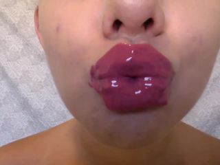 Perfekt für Lippenstift-Blowjob