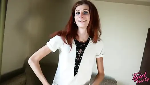Ameliyat sonrası ts Sarah Cherry yaramazlık yapıyor!