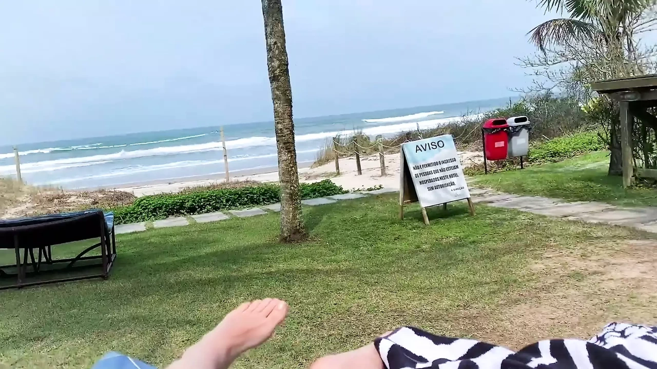 After her handjob, I came right on the beach in front of vacationers!