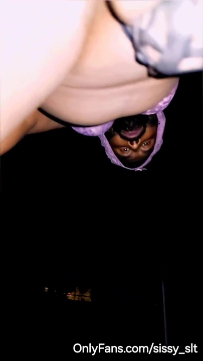 Emotional moment from "Caged tiny clitty sissy shemale pissing outdoor and walking while pissing"